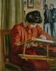 Christine Lerolle brodant